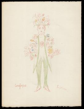 Lithografie uit 1929 van James in excellente conditie