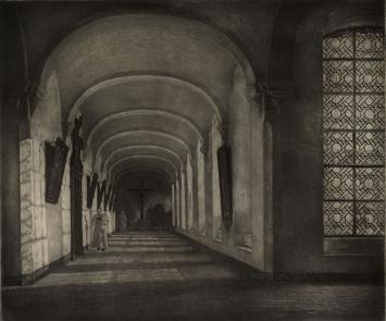 Jan De Cooman  met een ets van Averbode