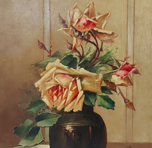 Schilderij van de Belgische kunstschilder Jan Deckers