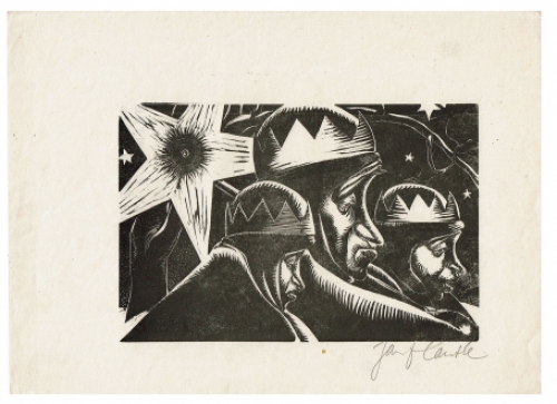 houtdruk Jan Frans Cantré kopen