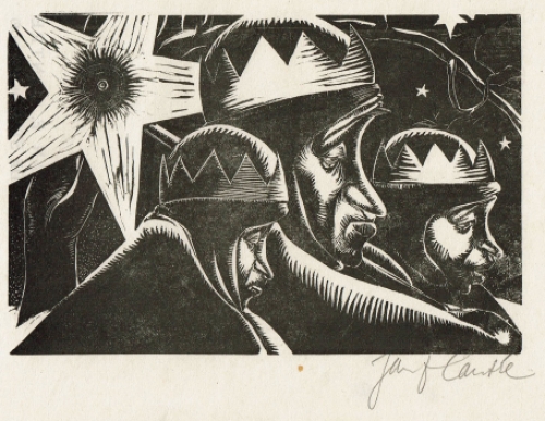 Houtsnede van Jan Frans Cantré kopen