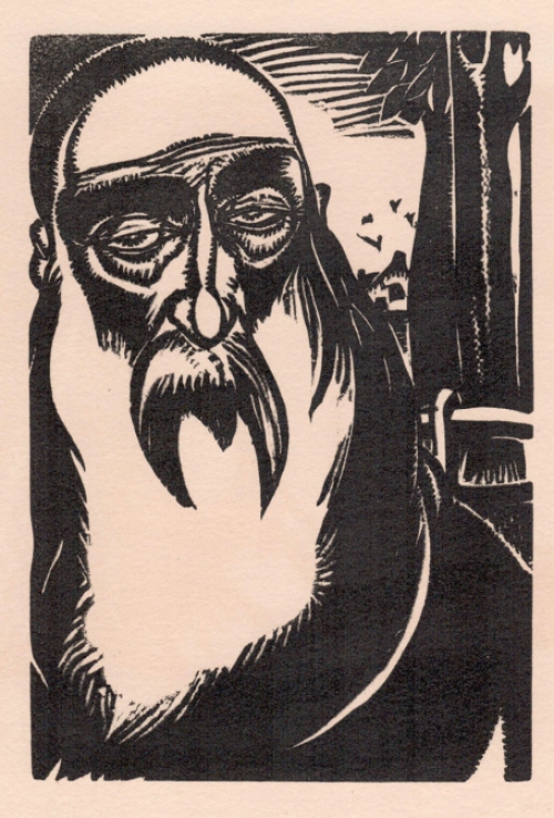 Houtsnede van Jan Frans Cantré kopen