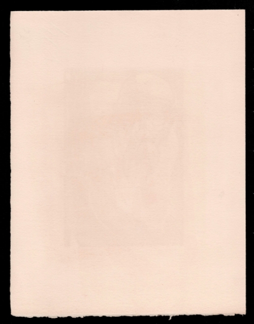 Woodcut van de Belgische kunstenaar Jan Frans Cantré uit Gent