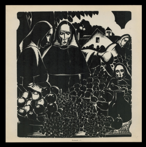 Linosnede van Jan Frans Cantré kopen