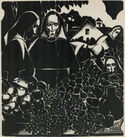 Linosnede van Jan Frans Cantré kopen