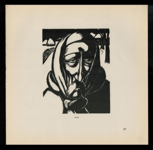 Linosnede van Jan Frans Cantré kopen