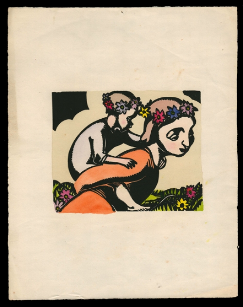 houtdruk Jan Frans Cantré kopen