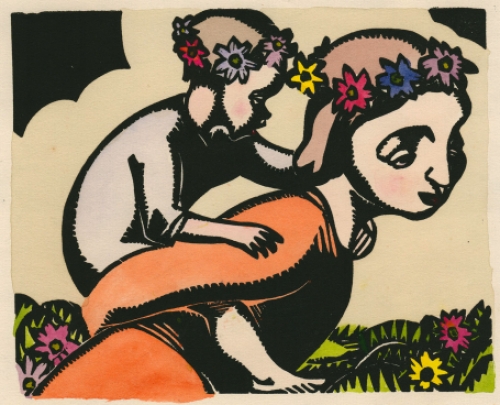 Houtsnede van Jan Frans Cantré kopen