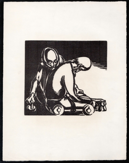 Houtsnede van Jan Frans Cantré kopen