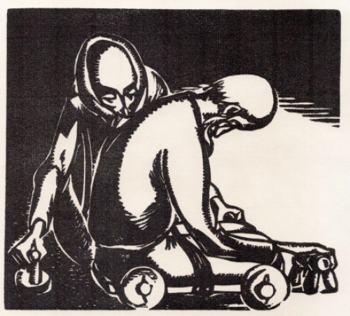 houtdruk Jan Frans Cantré kopen