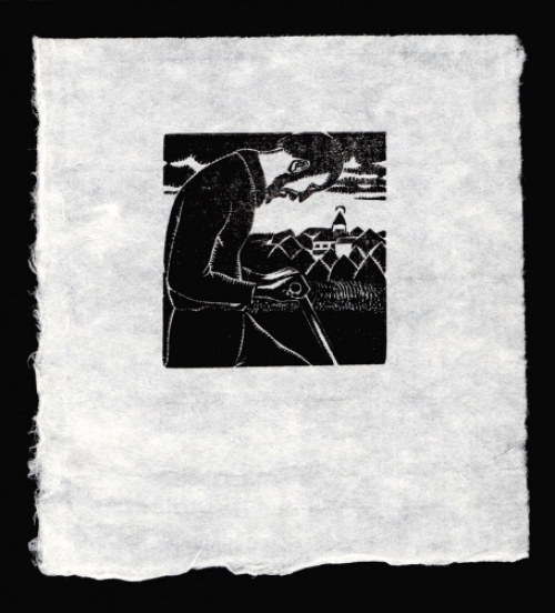 houtdruk Jan Frans Cantré kopen