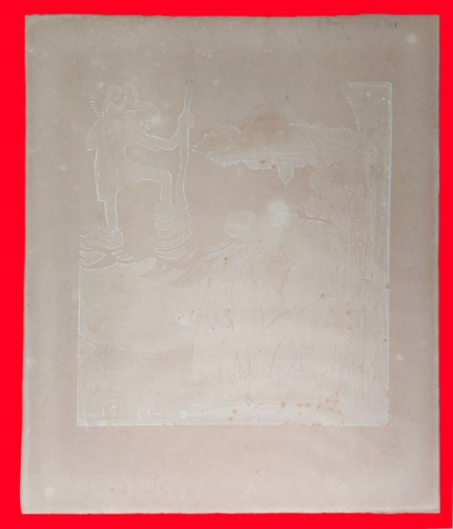 St Christoffel houtsnede