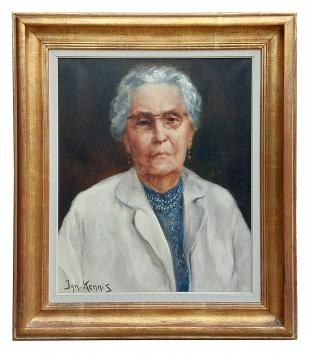 Portret geschilderd door  Ignace kennis