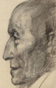Tekening getekend door Jan Kennis, Mechelse kunstenaar