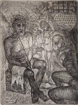 Genummerde ets van Jan Keustermans