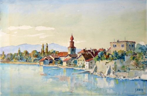 schilderij van Nederlandse kunstschilder Jan Koch
