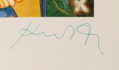 Kunstwerk van de  Belgische kunstenaar Jan Leenknegt