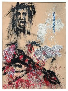 Schilderij van de Belgische kunstenaar Jan Vaerten