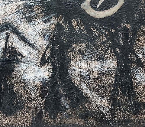 Schilderij uit 1959 van de Belgische kunstenaar Jan Vaerten