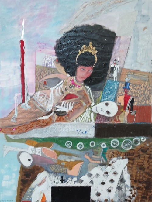 Schilderij van de Belgische schilder Jan Van Den Driessche kopen