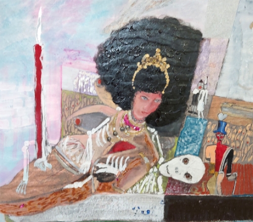 Schilderij van de Belgische kunstschilder Jan Van Den Driessche