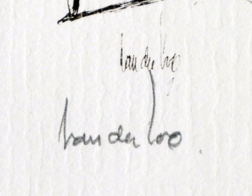 Belgische kunstenaar Jan Van der Loo