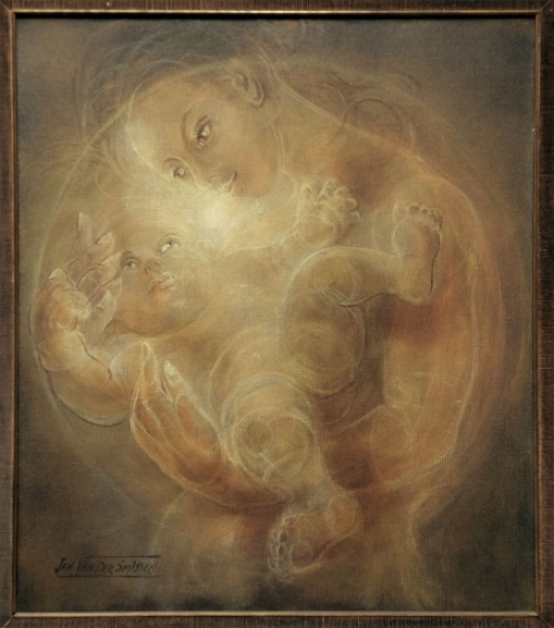 Schilderij op doek van Jan Van der Smissen