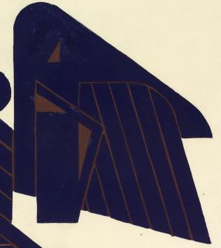 Abstract figuratieve compositie 1985