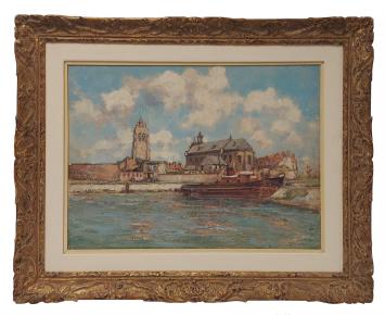 Olieverfschilderij van de Belgische kunstschilder Jan Van Looy kopen