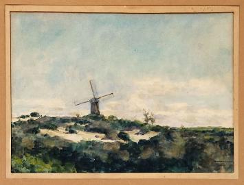 De molen te Zeepanne van Jan Van Looy