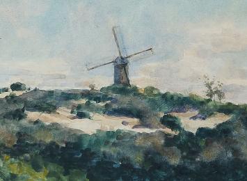 Schilderij van de Brusselse kunstenaar Jan Van Looy