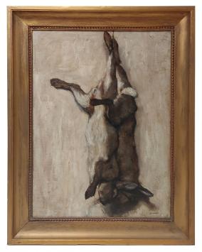 Olieverfschilderij van de Belgische kunstenaar Jan Van Looy