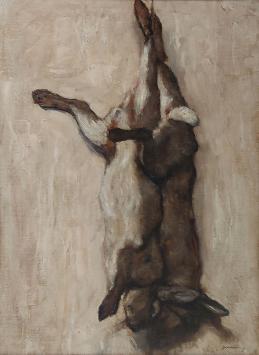 Kunstwerk op canvas geschilderd door Jan Van Looy
