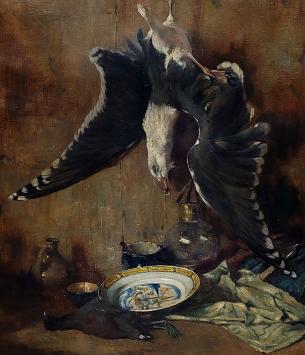 Schilderij van de Brusselse kunstenaar Jan Van Looy
