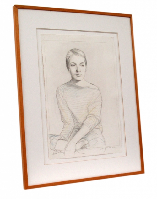 Vrouwenportret Jeanne Segers 1983