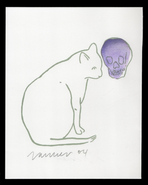 Litho van de Belgische kunstenaar Jan Vanriet