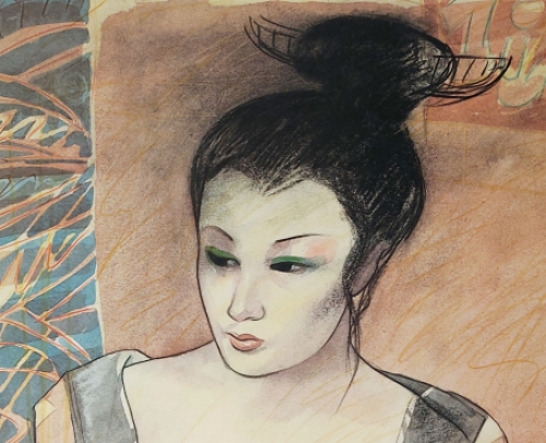 Litho van Jan Vanriet uit 1983