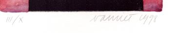 Opgehoogde ets; Alom twist, Verscheurd, universeel 1998 III/X