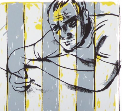 Belgian artist Jan Vanriet