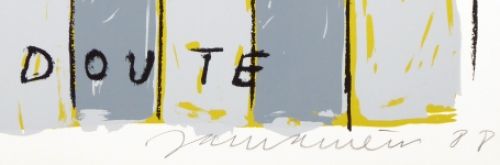 Le Doute  (uit Humanitas) 70/95 1988