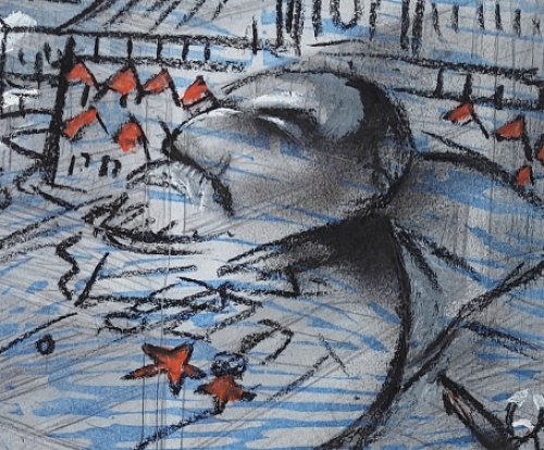 Kunstwerkje van Jan Vanriet uit 1992
