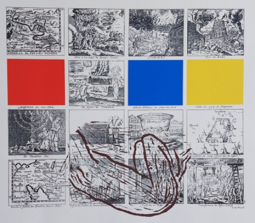 Kunstwerk van Jan Vanriet Belgische kunstenaar