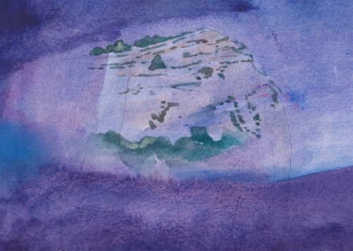 Schilderij van Jan Vanriet met een werkje uit 2001