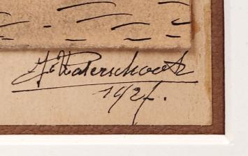 Sleutelstraat te Antwerpen 1927