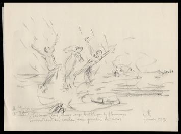 Schets van de Belgische kunstenaar Armand Jamar kopen