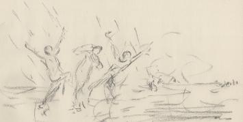 Uit de collectie van Louis De Winter  door Jamar getekend