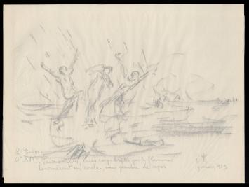 La divina commedia (Dante) L' enfer Chtr XVI Trois ombres, 1939