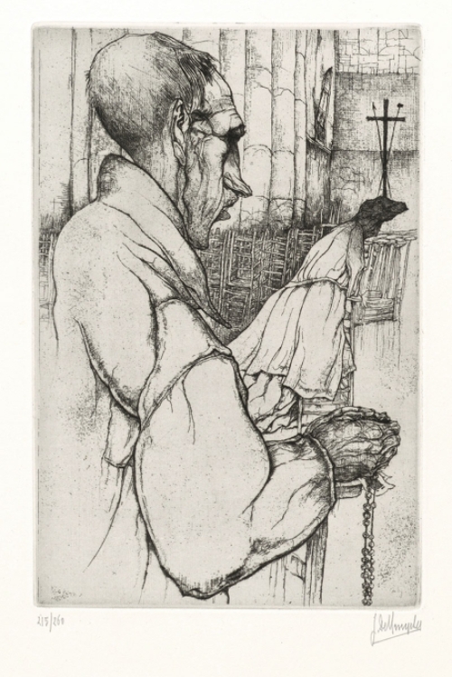 Ets van de Belgische kunstenaar Jules De Bruycker kopen