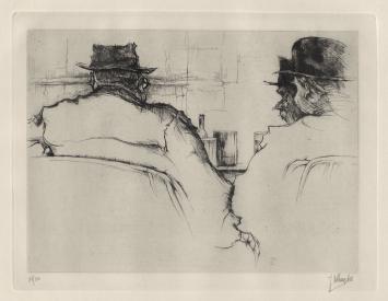 Ets van de Belgische graficus Jules De Bruycker kopen