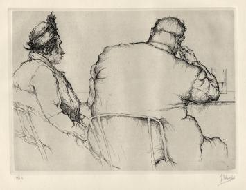 Ets van de Belgische graficus Jules De Bruycker